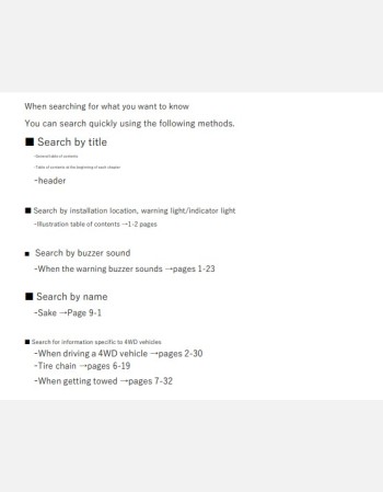 suzuki escudo 2021-2022 owners manual in english